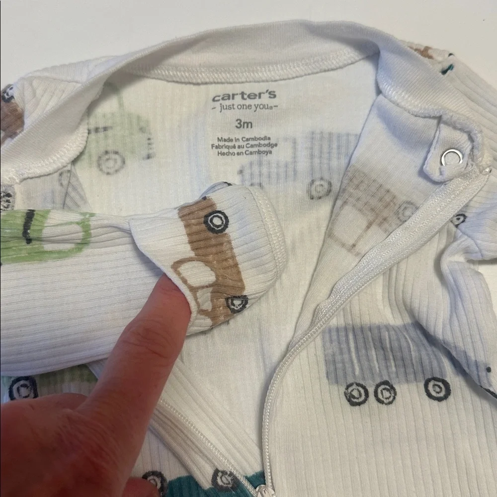 Carters Pajamas - 3 pair bundle